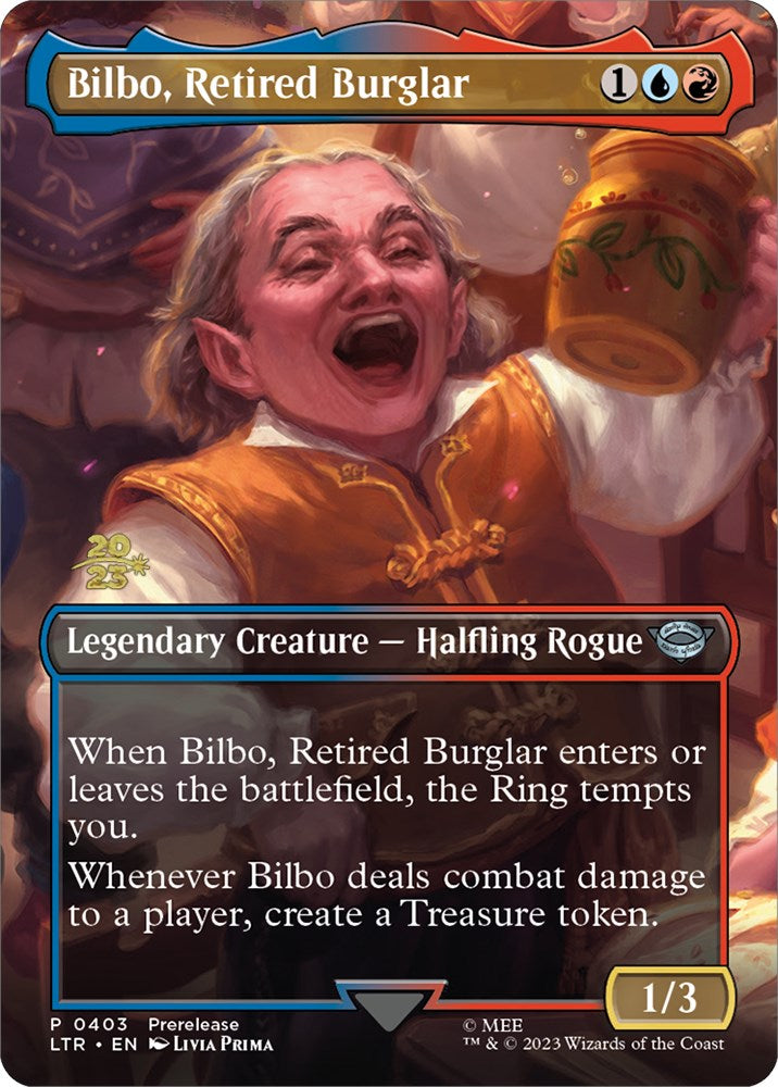 Bilbo, Retired Burglar [The Lord of the Rings: Tales of Middle-Earth Prerelease Promos] | GrognardGamesBatavia