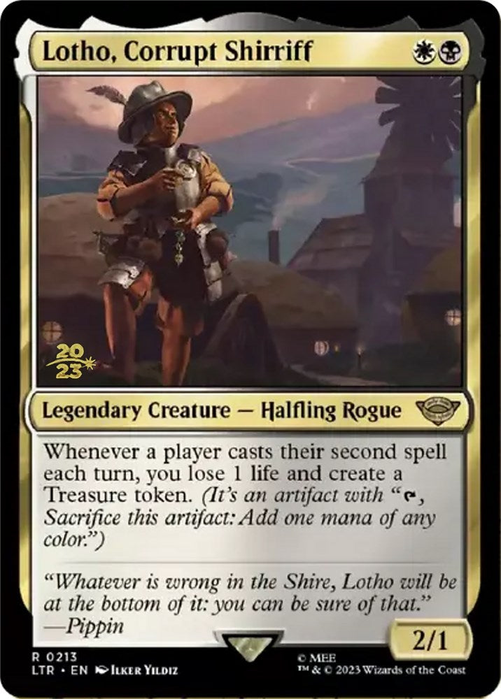 Lotho, Corrupt Shirriff [The Lord of the Rings: Tales of Middle-Earth Prerelease Promos] | GrognardGamesBatavia