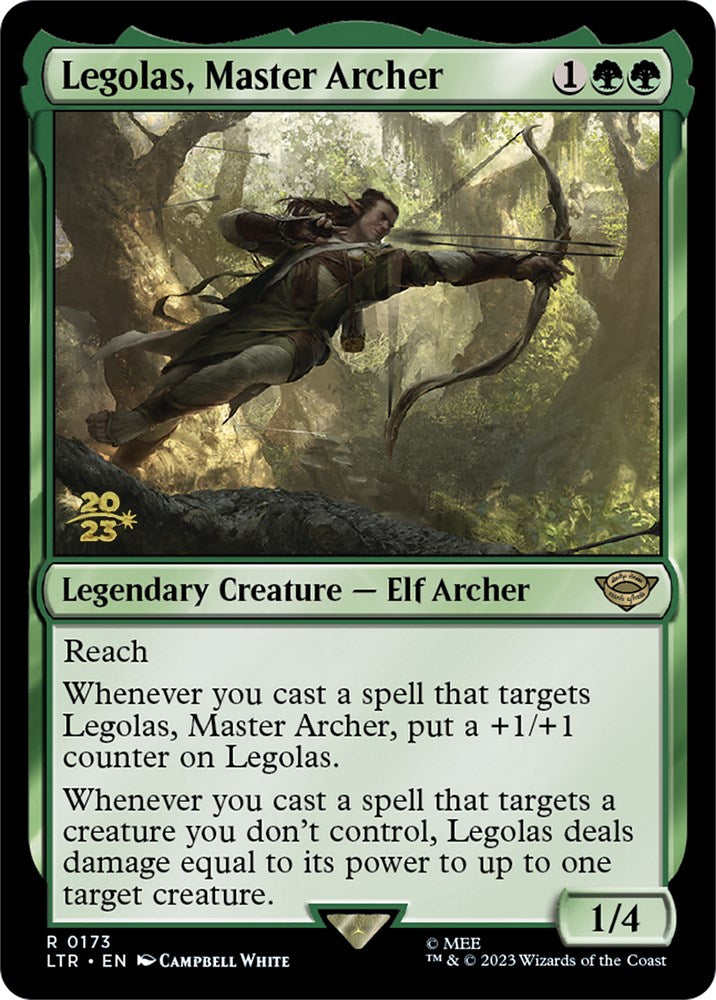 Legolas, Master Archer [The Lord of the Rings: Tales of Middle-Earth Prerelease Promos] | GrognardGamesBatavia