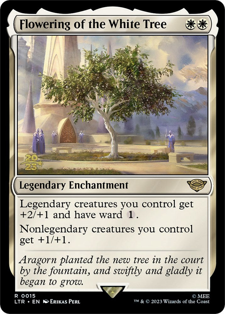 Flowering of the White Tree [The Lord of the Rings: Tales of Middle-Earth Prerelease Promos] | GrognardGamesBatavia