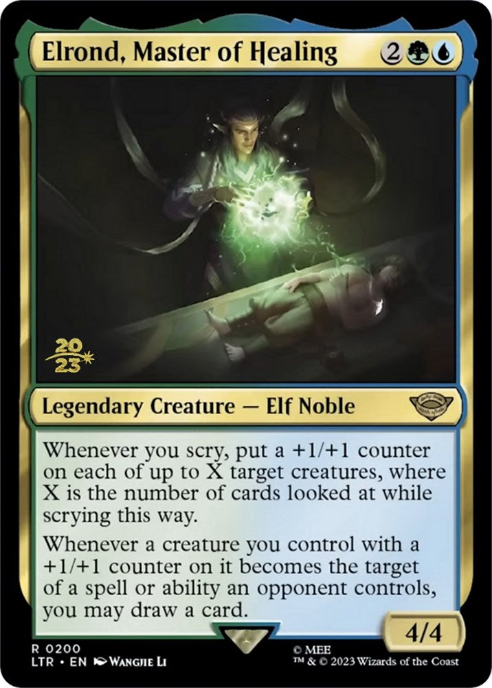 Elrond, Master of Healing [The Lord of the Rings: Tales of Middle-Earth Prerelease Promos] | GrognardGamesBatavia