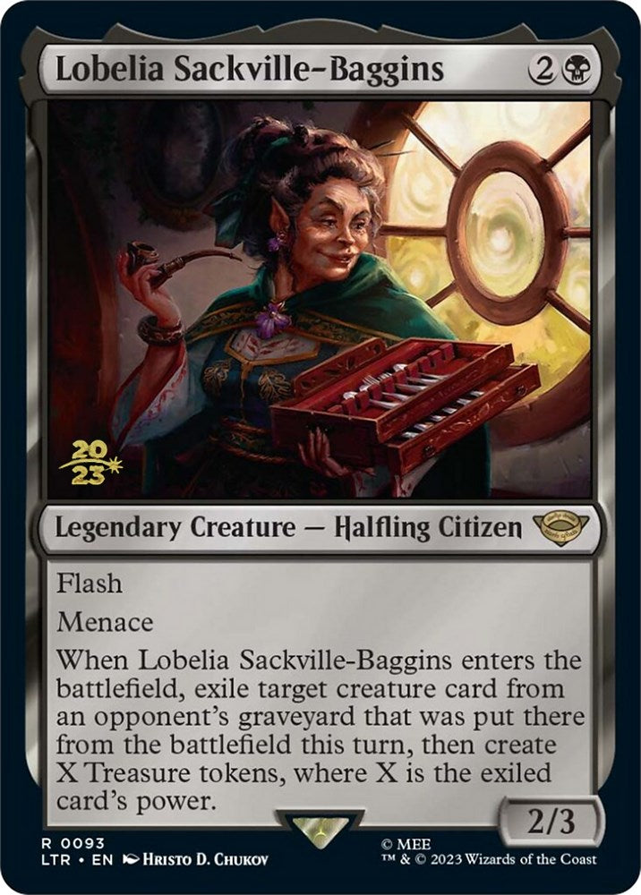 Lobelia Sackville-Baggins [The Lord of the Rings: Tales of Middle-Earth Prerelease Promos] | GrognardGamesBatavia