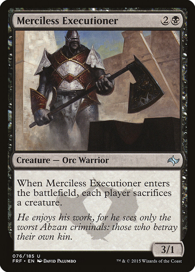 Merciless Executioner [Fate Reforged] | GrognardGamesBatavia