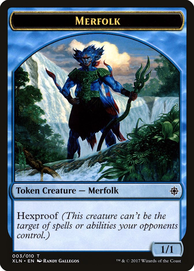 Merfolk Token [Ixalan Tokens] | GrognardGamesBatavia