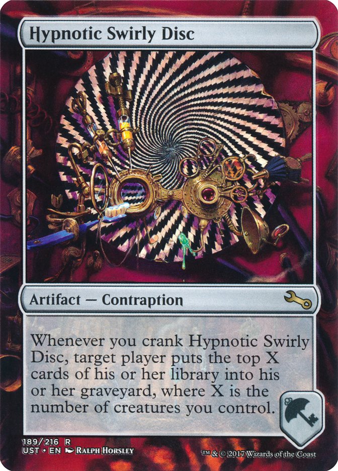 Hypnotic Swirly Disc [Unstable] | GrognardGamesBatavia