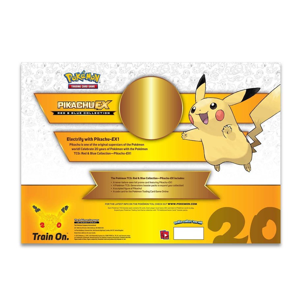 Generations - Red & Blue Collection Case (Pikachu EX) | GrognardGamesBatavia