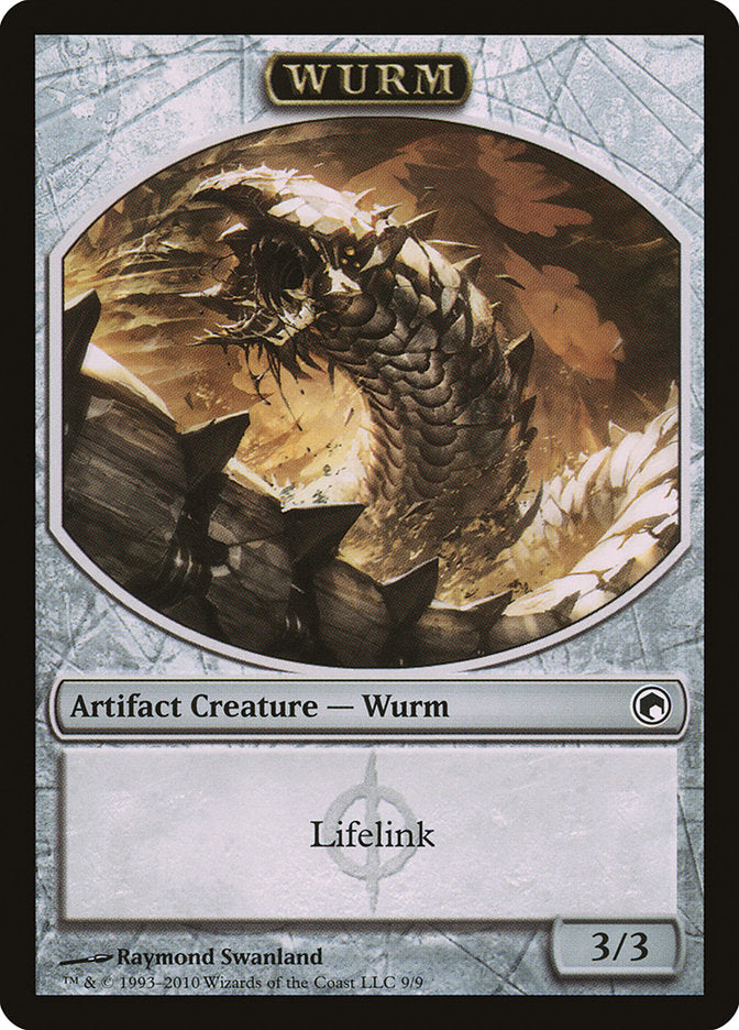 Wurm Token (9/9) [Scars of Mirrodin Tokens] | GrognardGamesBatavia