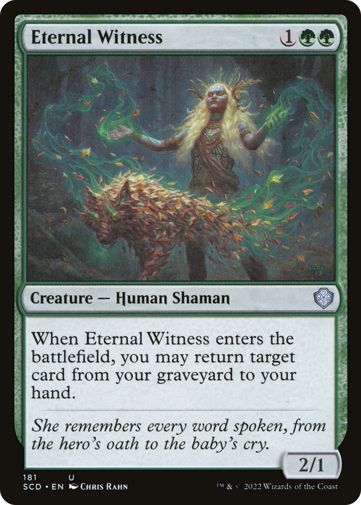 Eternal Witness [Starter Commander Decks] | GrognardGamesBatavia