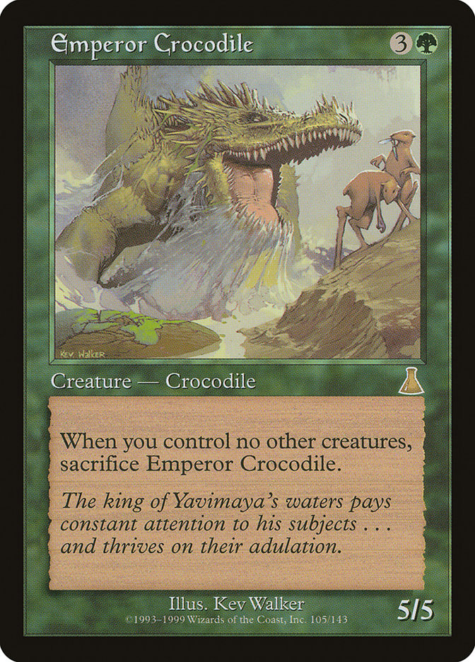 Emperor Crocodile [Urza's Destiny] | GrognardGamesBatavia