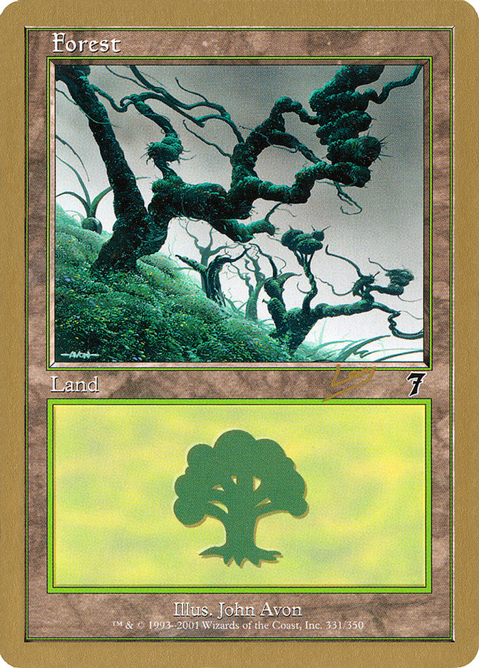 Forest (rl331) (Raphael Levy) [World Championship Decks 2002] | GrognardGamesBatavia