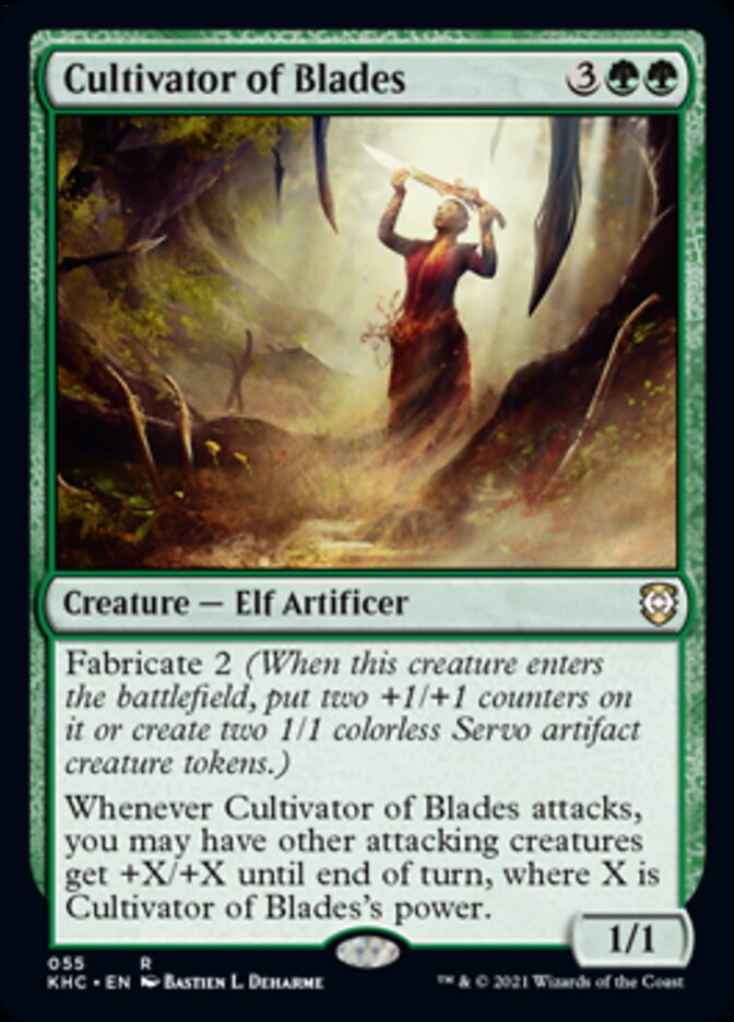 Cultivator of Blades [Kaldheim Commander] | GrognardGamesBatavia