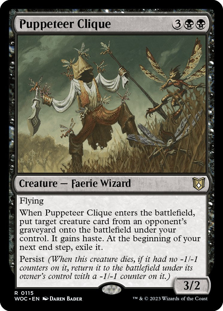 Puppeteer Clique [Wilds of Eldraine Commander] | GrognardGamesBatavia