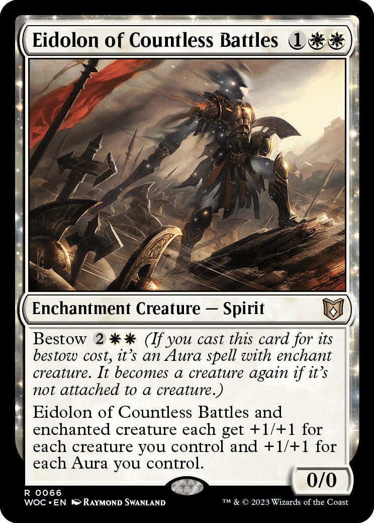 Eidolon of Countless Battles [Wilds of Eldraine Commander] | GrognardGamesBatavia