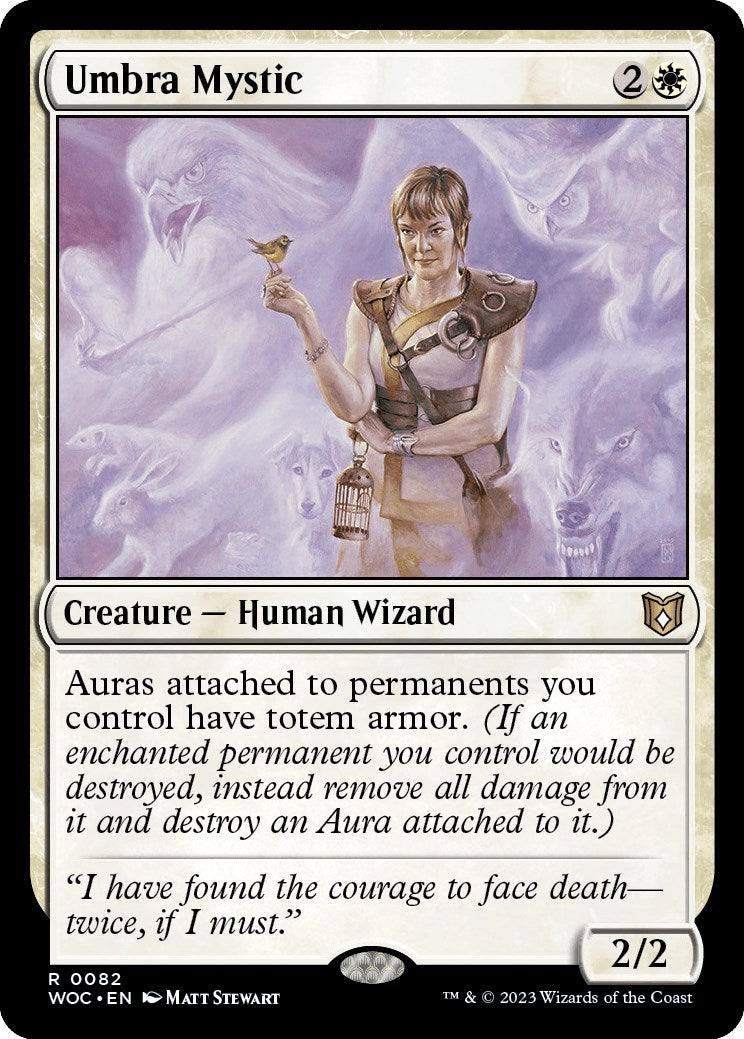 Umbra Mystic [Wilds of Eldraine Commander] | GrognardGamesBatavia