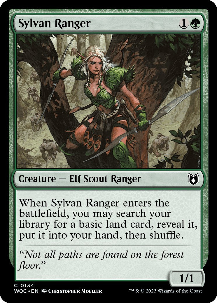 Sylvan Ranger [Wilds of Eldraine Commander] | GrognardGamesBatavia