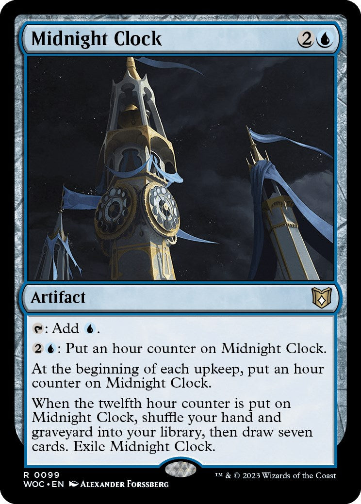 Midnight Clock [Wilds of Eldraine Commander] | GrognardGamesBatavia