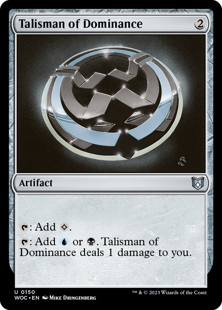 Talisman of Dominance [Wilds of Eldraine Commander] | GrognardGamesBatavia