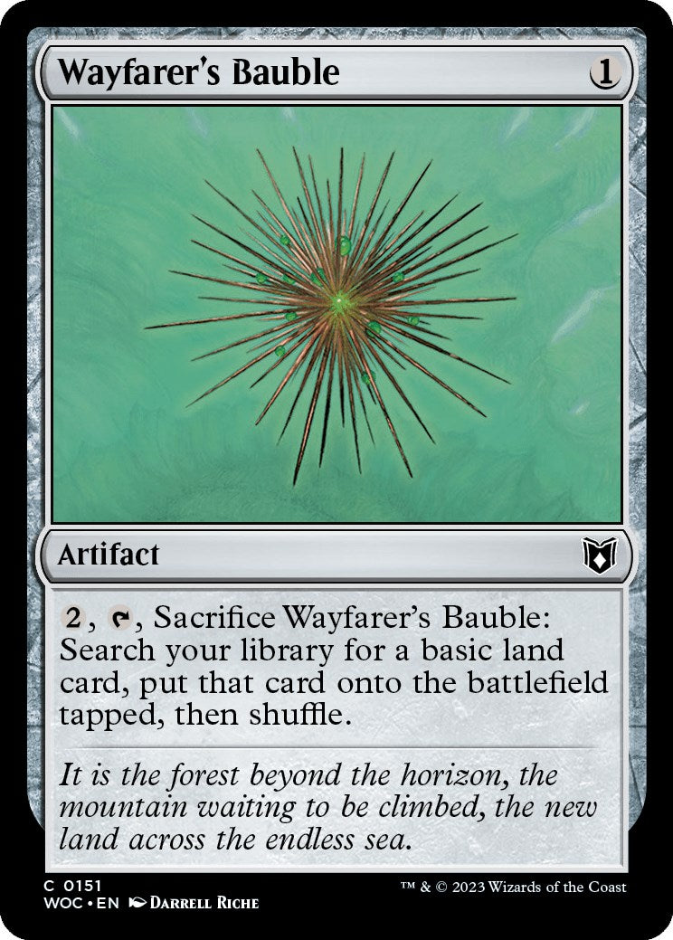 Wayfarer's Bauble [Wilds of Eldraine Commander] | GrognardGamesBatavia