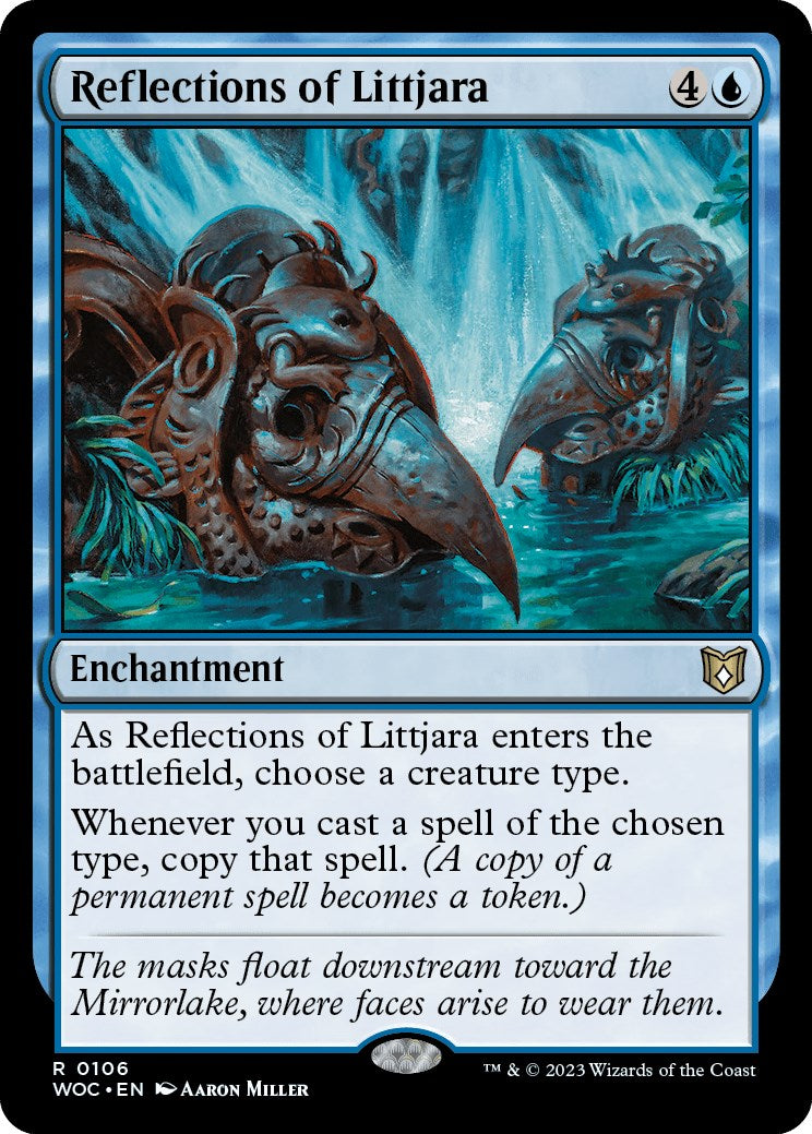 Reflections of Littjara [Wilds of Eldraine Commander] | GrognardGamesBatavia