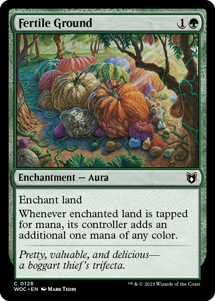 Fertile Ground [Wilds of Eldraine Commander] | GrognardGamesBatavia