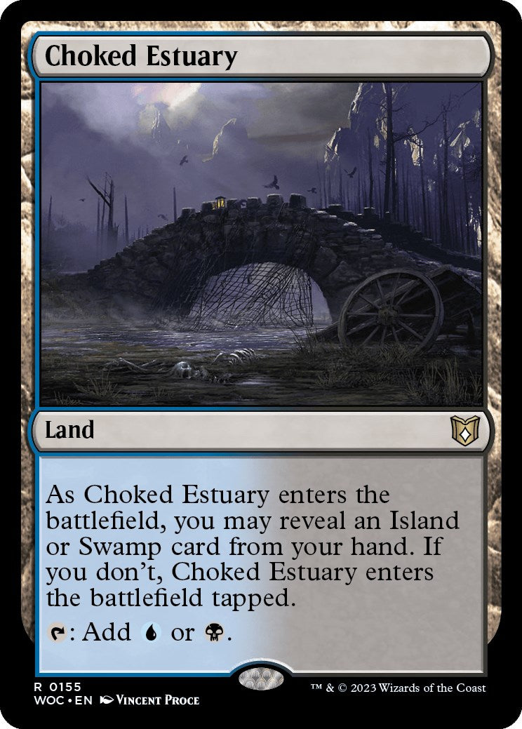 Choked Estuary [Wilds of Eldraine Commander] | GrognardGamesBatavia