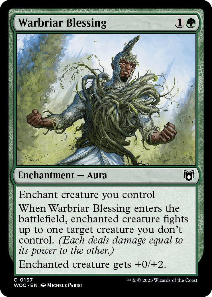 Warbriar Blessing [Wilds of Eldraine Commander] | GrognardGamesBatavia