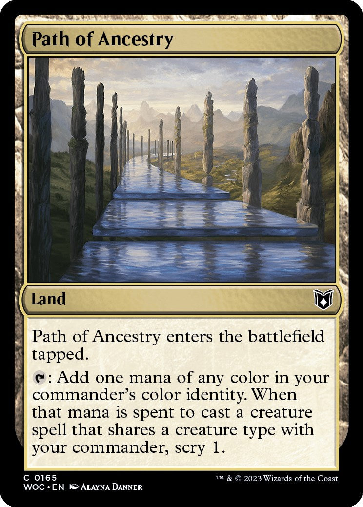 Path of Ancestry [Wilds of Eldraine Commander] | GrognardGamesBatavia