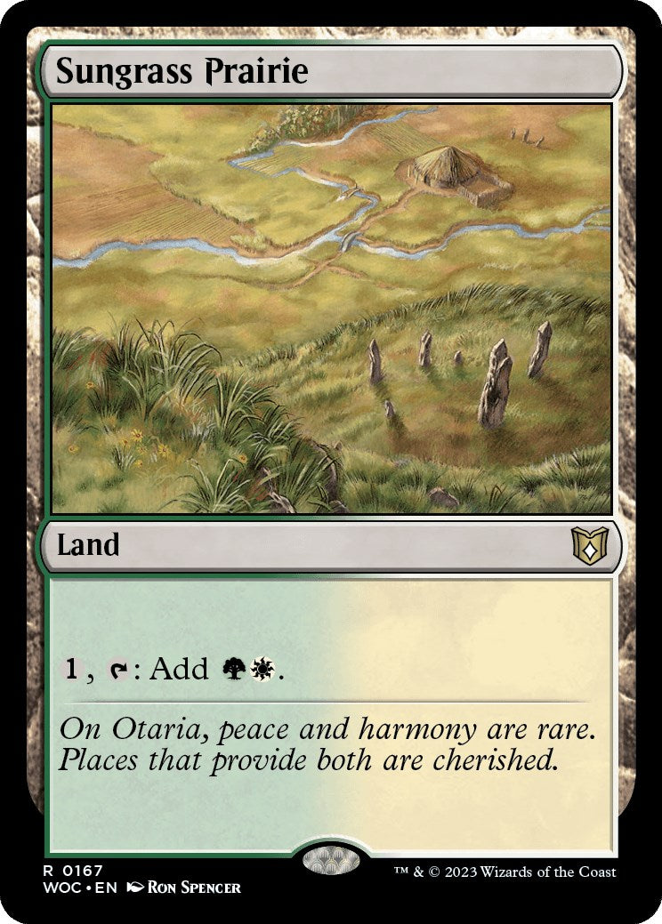 Sungrass Prairie [Wilds of Eldraine Commander] | GrognardGamesBatavia