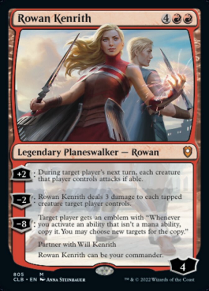 Rowan Kenrith [Commander Legends: Battle for Baldur's Gate] | GrognardGamesBatavia