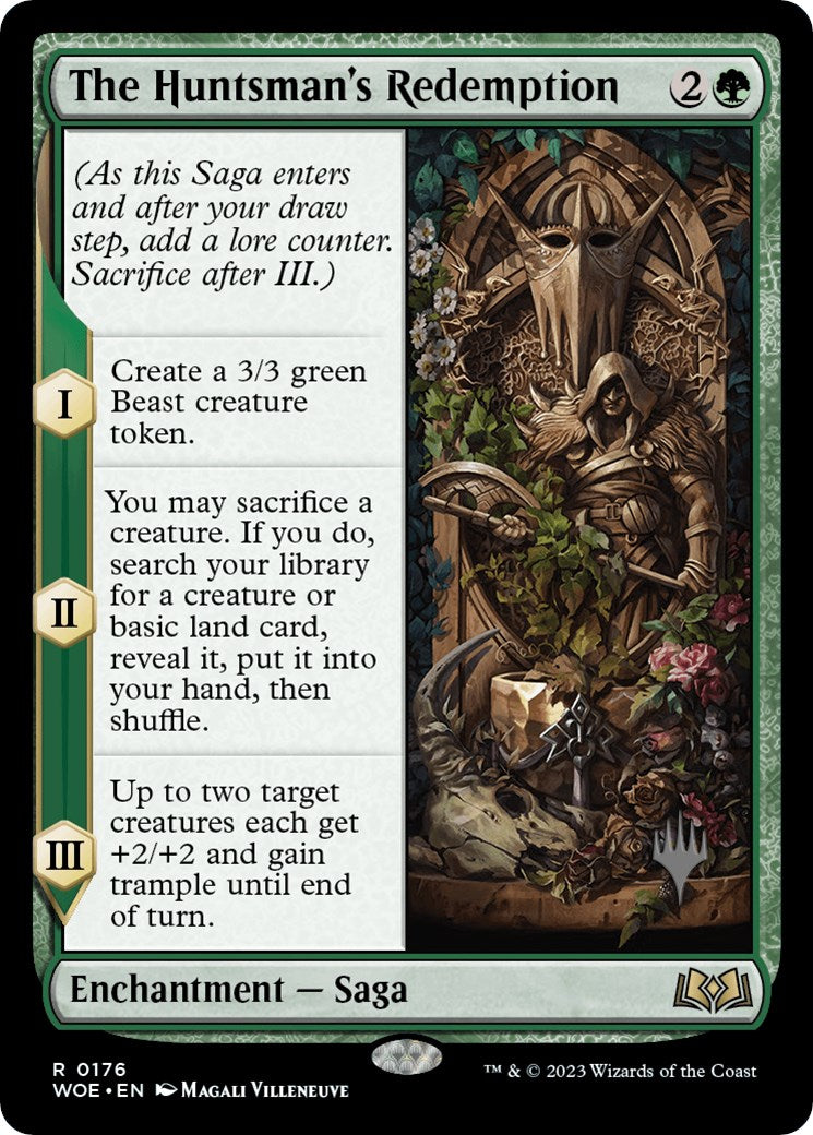 The Huntsman's Redemption (Promo Pack) [Wilds of Eldraine Promos] | GrognardGamesBatavia