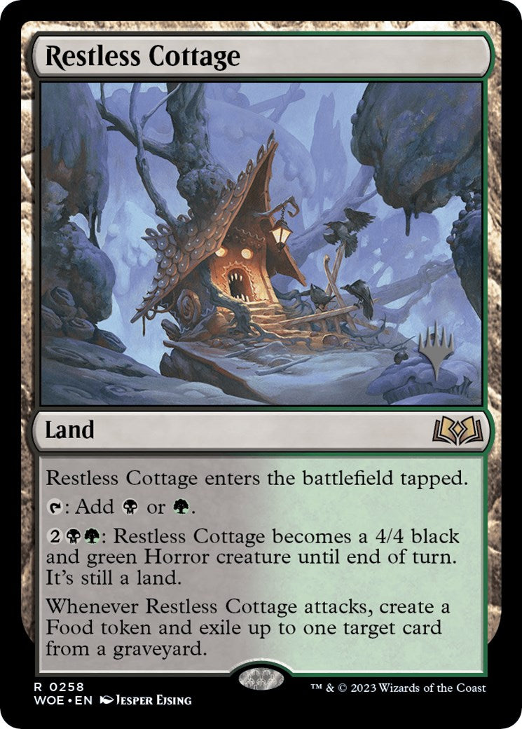 Restless Cottage (Promo Pack) [Wilds of Eldraine Promos] | GrognardGamesBatavia