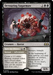 Devouring Sugarmaw // Have for Dinner(Promo Pack) [Wilds of Eldraine Promos] | GrognardGamesBatavia