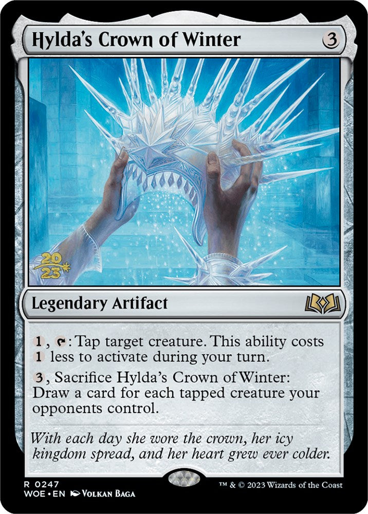 Hylda's Crown of Winter [Wilds of Eldraine Prerelease Promos] | GrognardGamesBatavia