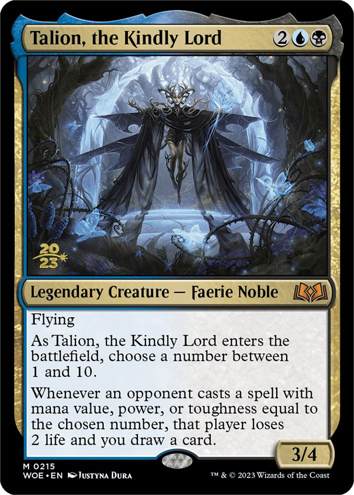 Talion, the Kindly Lord [Wilds of Eldraine Prerelease Promos] | GrognardGamesBatavia