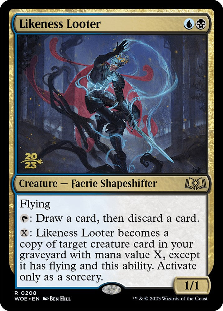 Likeness Looter [Wilds of Eldraine Prerelease Promos] | GrognardGamesBatavia