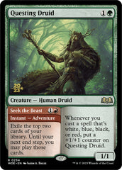 Questing Druid // Seek the Beast [Wilds of Eldraine Prerelease Promos] | GrognardGamesBatavia