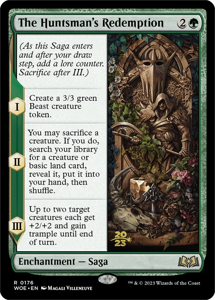 The Huntsman's Redemption [Wilds of Eldraine Prerelease Promos] | GrognardGamesBatavia