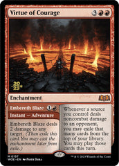 Virtue of Courage // Embereth Blaze [Wilds of Eldraine Prerelease Promos] | GrognardGamesBatavia