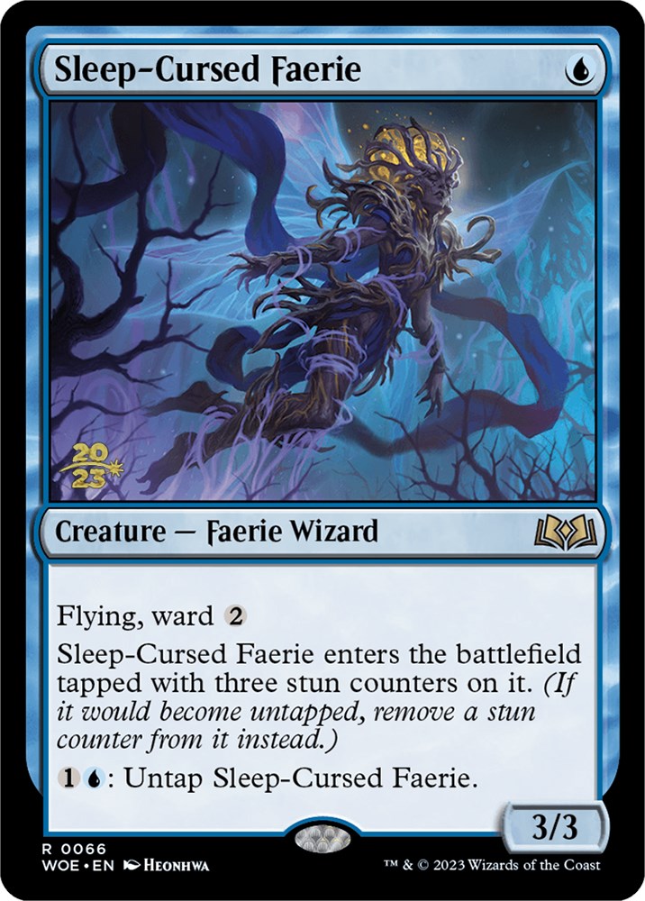 Sleep-Cursed Faerie [Wilds of Eldraine Prerelease Promos] | GrognardGamesBatavia