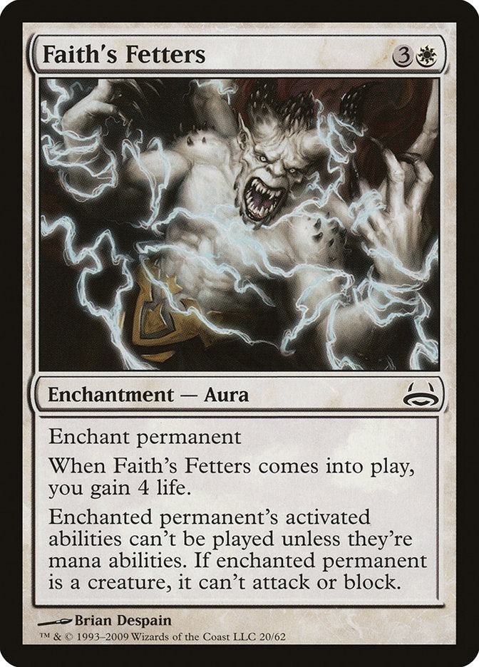 Faith's Fetters [Duel Decks: Divine vs. Demonic] | GrognardGamesBatavia