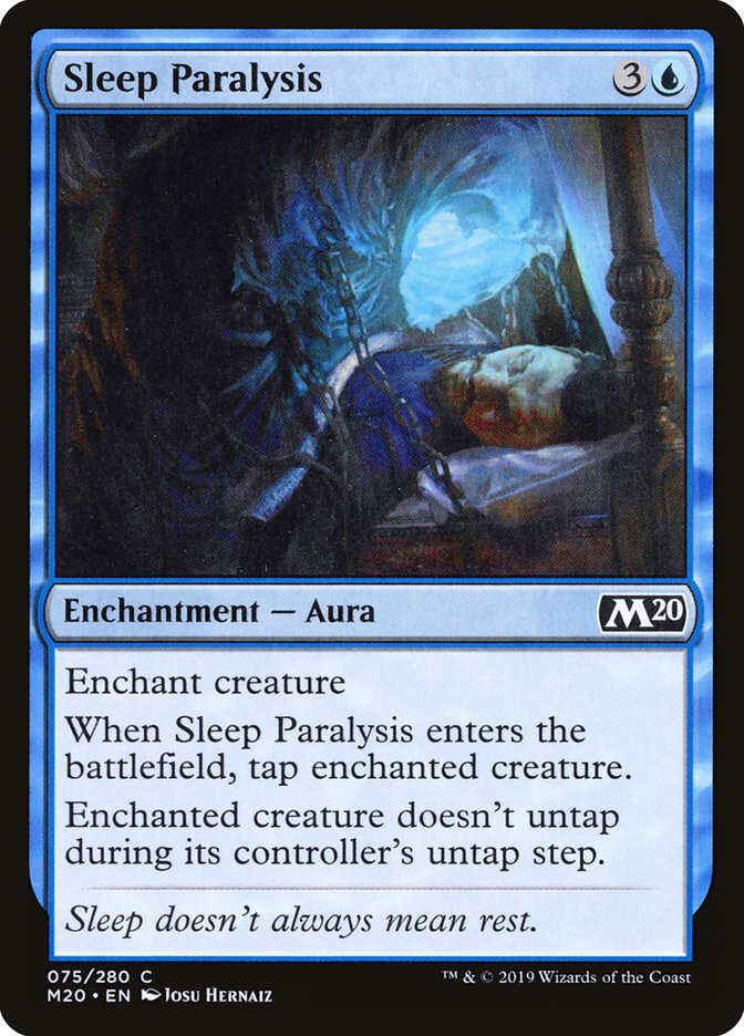 Sleep Paralysis [Core Set 2020] | GrognardGamesBatavia