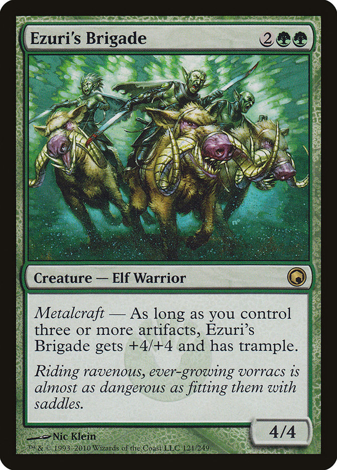 Ezuri's Brigade [Scars of Mirrodin] | GrognardGamesBatavia