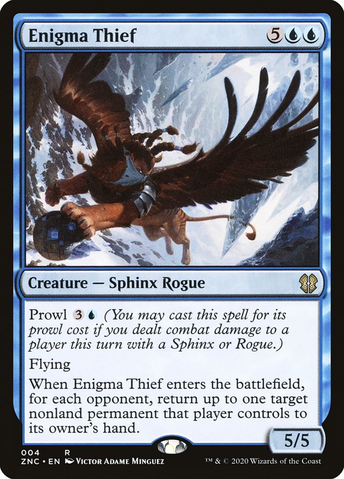 Enigma Thief [Zendikar Rising Commander] | GrognardGamesBatavia