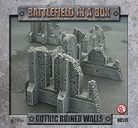 BB519 Ruined Walls | GrognardGamesBatavia