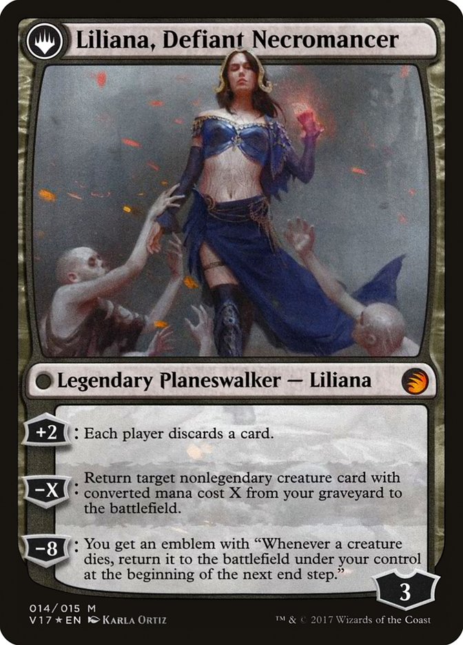 Liliana, Heretical Healer // Liliana, Defiant Necromancer [From the Vault: Transform] | GrognardGamesBatavia