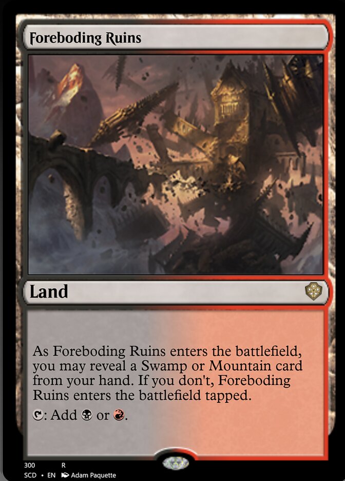 Foreboding Ruins [Starter Commander Decks] | GrognardGamesBatavia