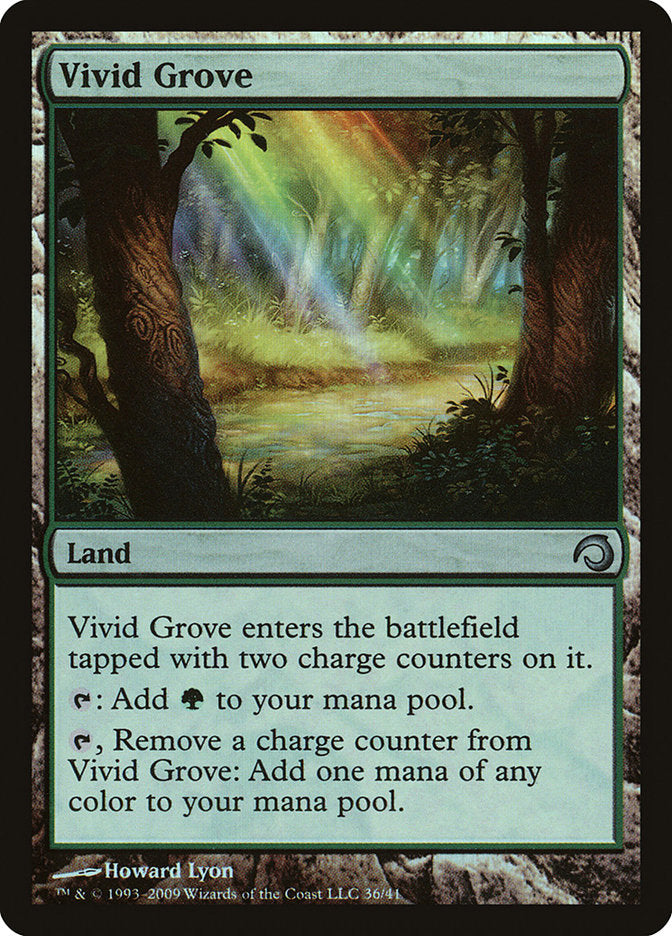 Vivid Grove [Premium Deck Series: Slivers] | GrognardGamesBatavia