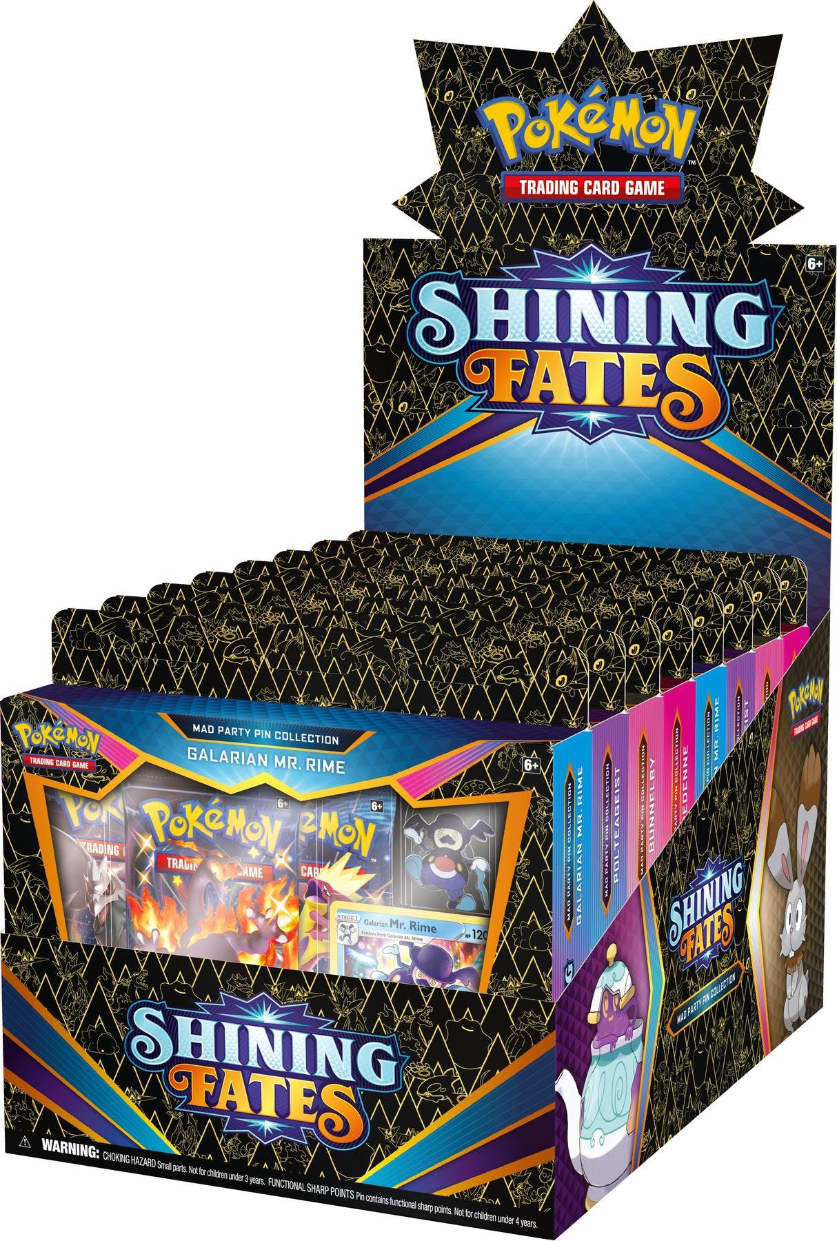 Shining Fates - Mad Party Pin Collection Case | GrognardGamesBatavia