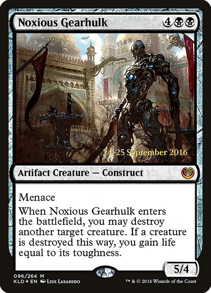 Noxious Gearhulk [Kaladesh Prerelease Promos] | GrognardGamesBatavia