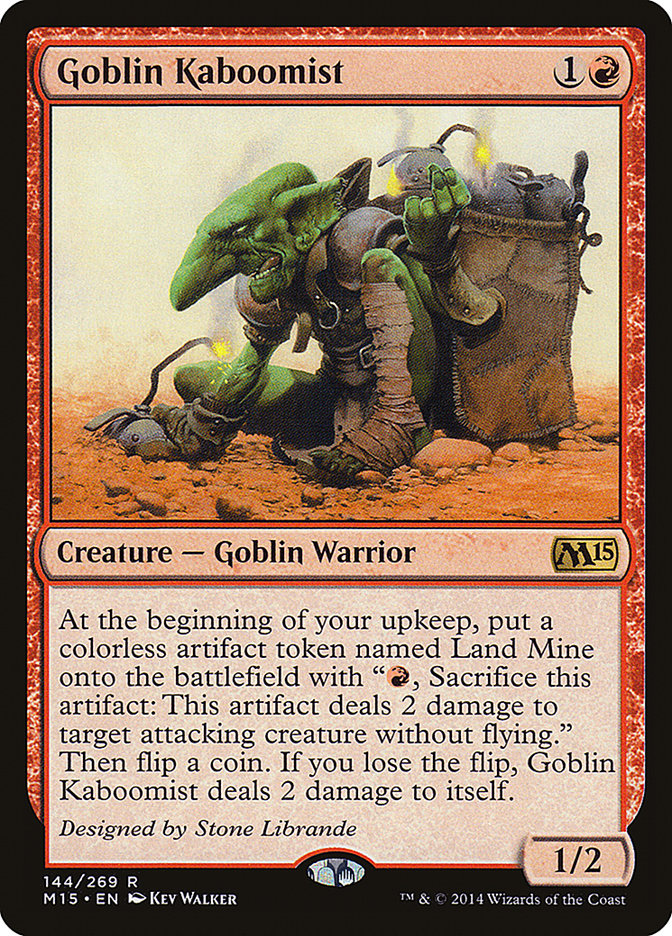 Goblin Kaboomist [Magic 2015] | GrognardGamesBatavia